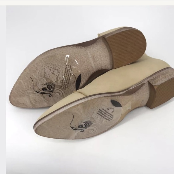 Free People Flat Royale Natural Flat Cut Out Shoes - Picture 5 of 8